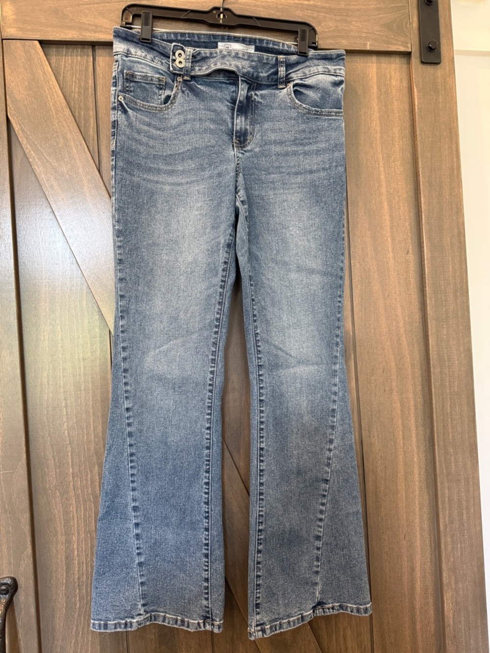 Celebrity Pink Light Blue Flared Jeans